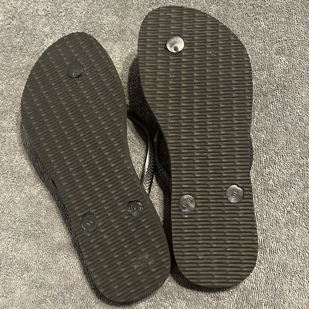 Havaianas Black Women’s flip flop size 6W US - Picture 5 of 8